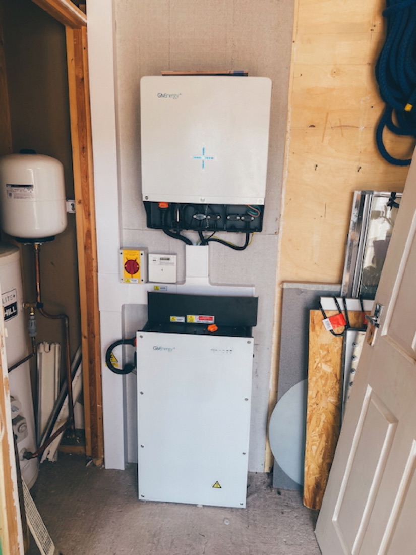 A battery storage system retrofitted by CW Electrical